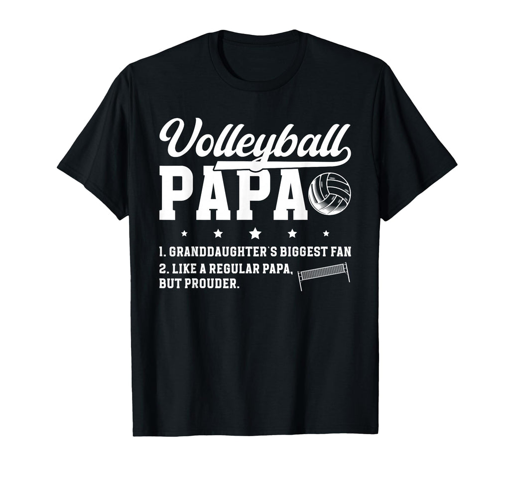 Volleyball Papa Definition Papa Volleyball T-Shirt - Trendy Graphic Unisex - T-Shirt, Sweatshirt, Hoodie