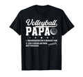 Volleyball Papa Definition Papa Volleyball T-Shirt - Trendy Graphic Unisex - T-Shirt, Sweatshirt, Hoodie