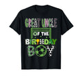 Great Uncle Birthday Soccer Player T-Shirt - Streetwear Style for Adults - T-Shirt, Sweatshirt, Hoodie