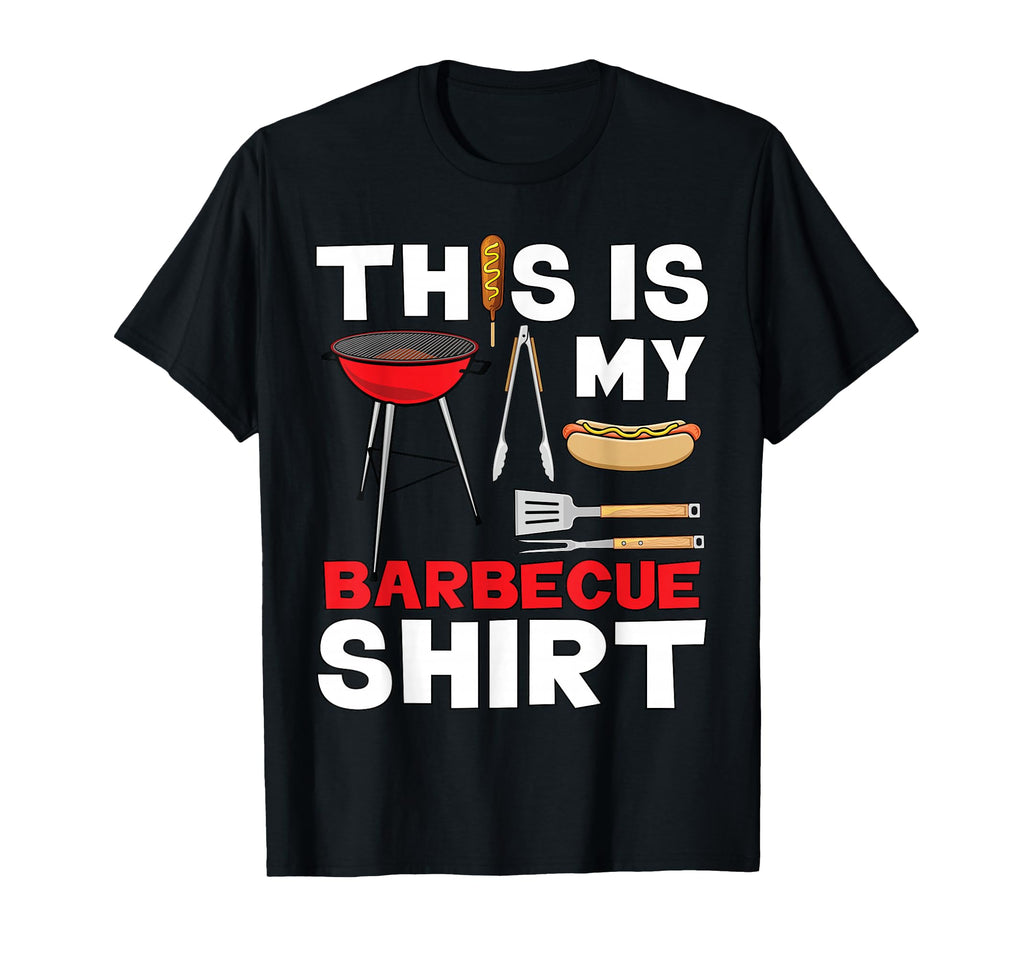 4Th July This Is My Barbecue Dad Bbq T-Shirt - Trendy Graphic Men Women - T-Shirt, Sweatshirt, Hoodie