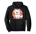 Cat Cat Motifs Cat Cat Owner Cat Dad Hoodie - Aesthetic Graphic for Adults - T-Shirt, Sweatshirt, Hoodie