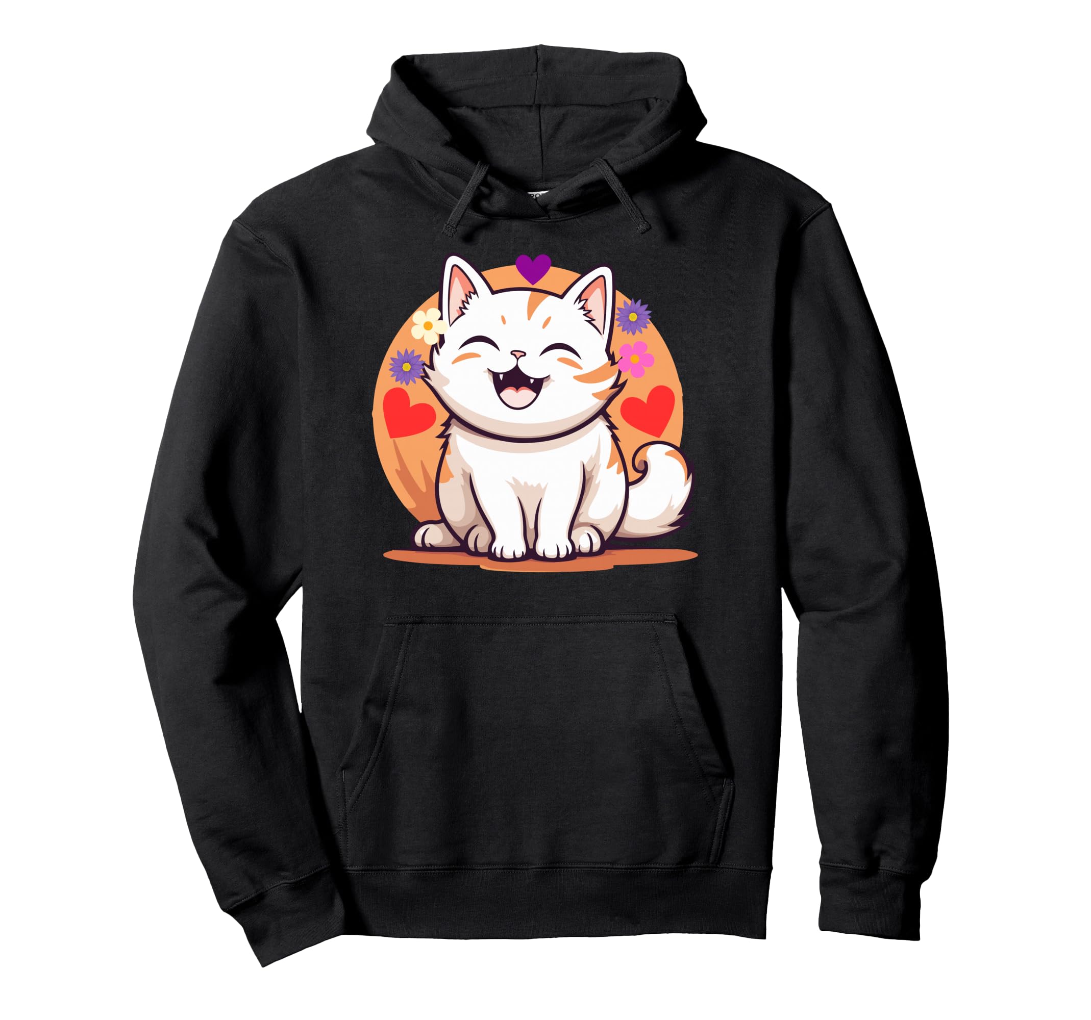 Cat Cat Motifs Cat Cat Owner Cat Dad Hoodie - Aesthetic Graphic for Adults - T-Shirt, Sweatshirt, Hoodie