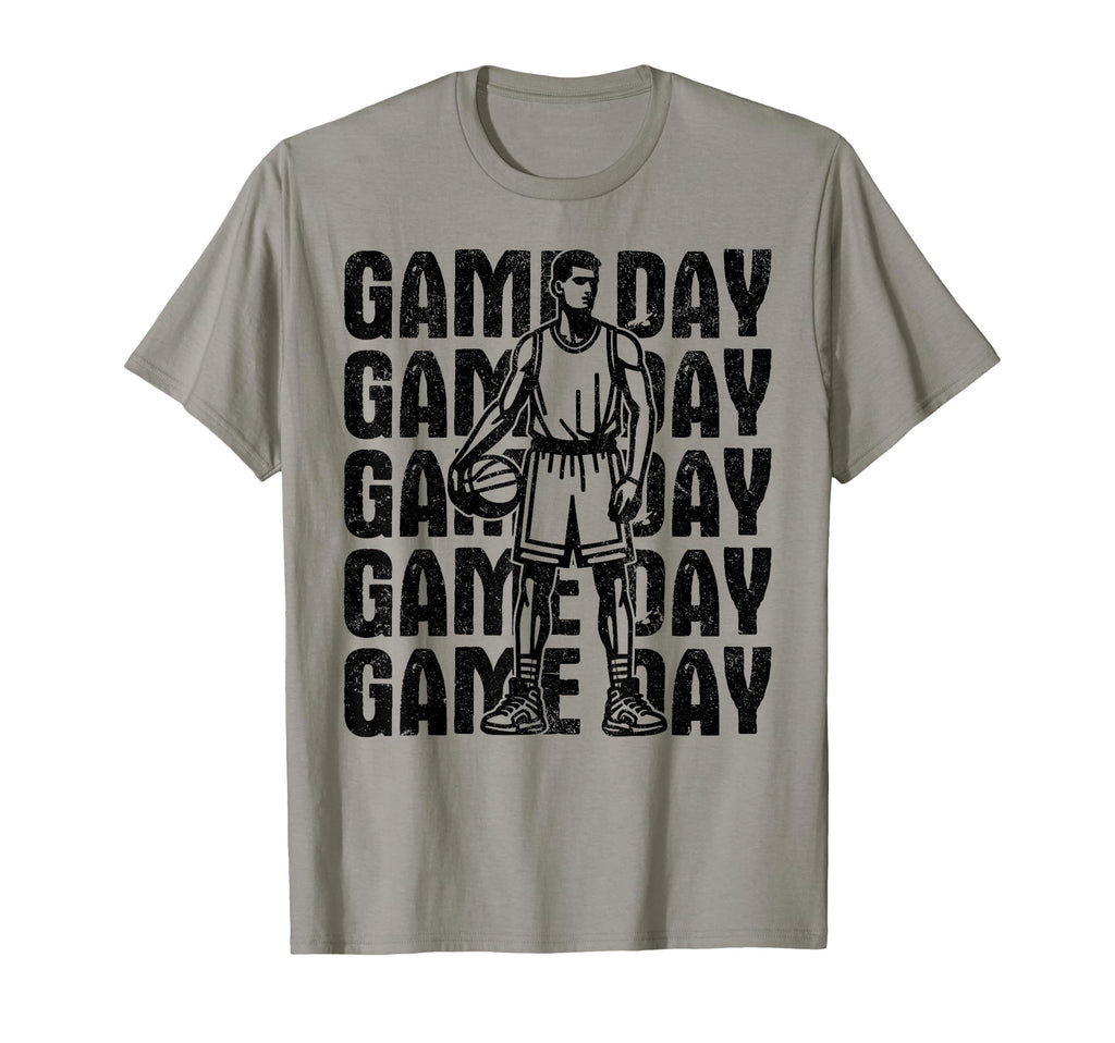 Game Day Basketball Basketball Mom T-Shirt - Unique Graphic for Adults - T-Shirt, Sweatshirt, Hoodie