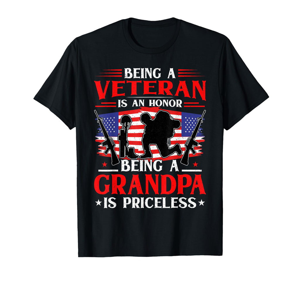Being Veteran Is Honor Being T-Shirt - Casual Everyday Wear Men Women - T-Shirt, Sweatshirt, Hoodie