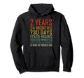 Proudest Dad 2 Year Old Dad Hoodie - Streetwear Style Unisex - T-Shirt, Sweatshirt, Hoodie