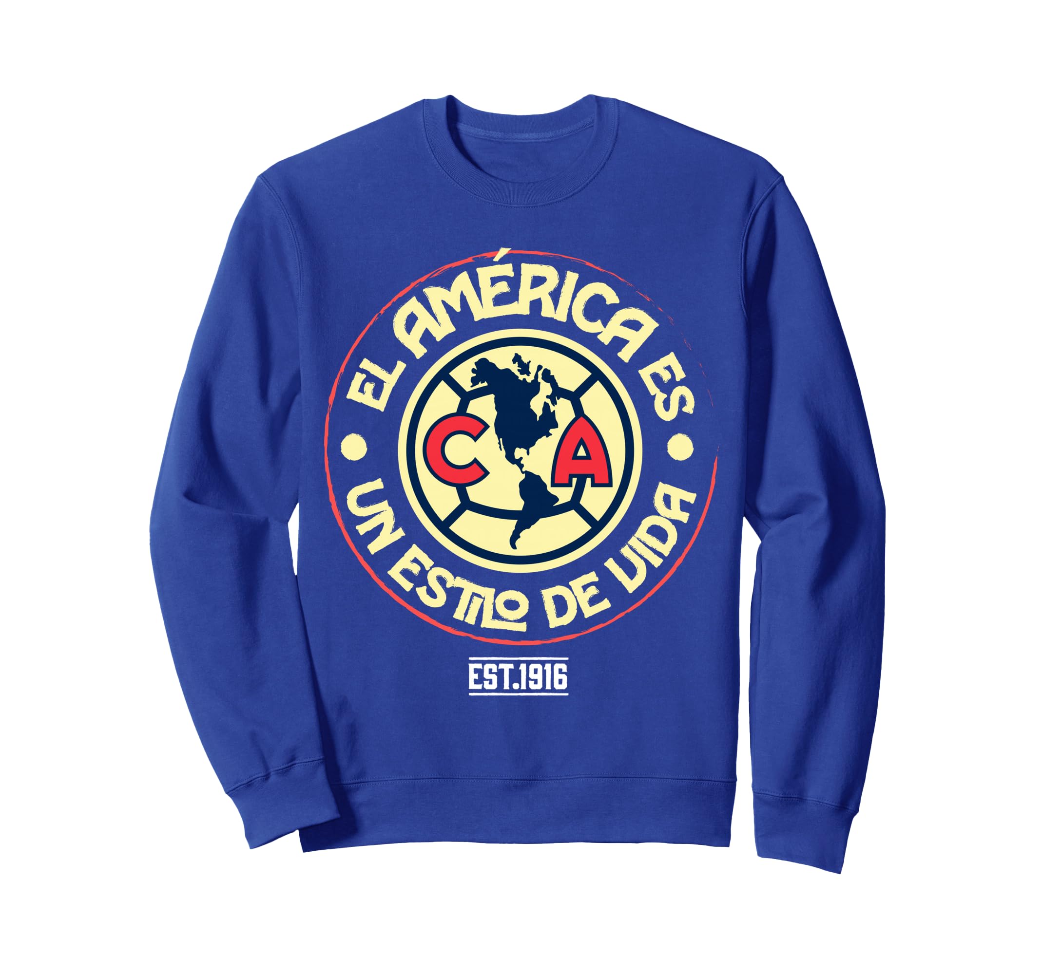 Club America Soccer Is Way Life Sweatshirt - Casual Everyday Wear Unisex - T-Shirt, Sweatshirt, Hoodie