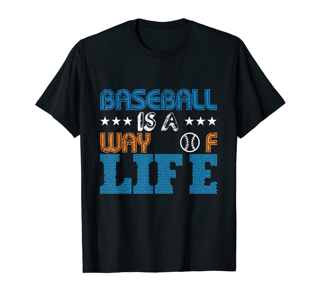 Baseball Is Way Life Baseball Player T-Shirt - Unique Graphic for Adults - T-Shirt, Sweatshirt, Hoodie