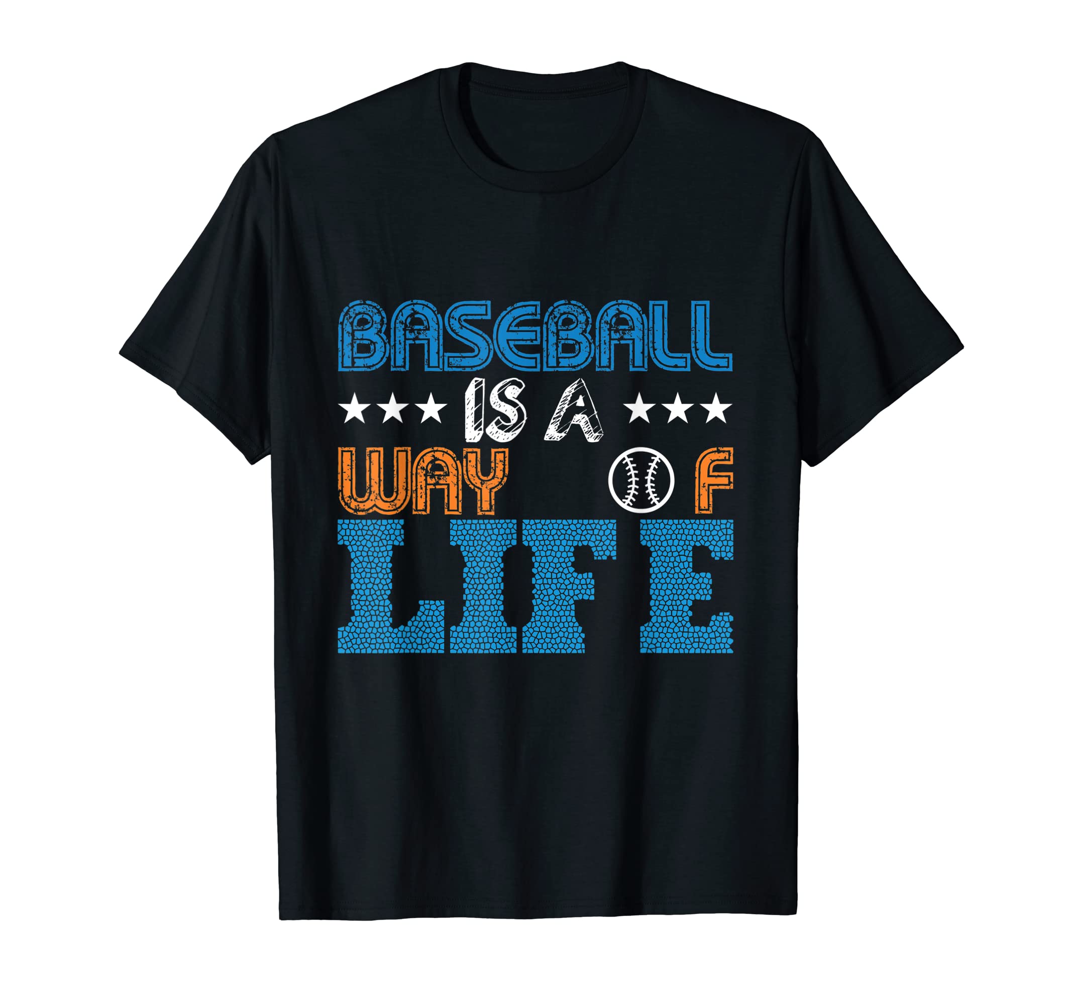 Baseball Is Way Life Baseball Player T-Shirt - Unique Graphic for Adults - T-Shirt, Sweatshirt, Hoodie
