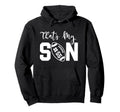 Thats My Son Football 55 Jersey Number Mom Hoodie - Novelty Apparel Unisex - T-Shirt, Sweatshirt, Hoodie