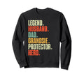Fathers Day Legend Husband Dad Sweatshirt - Unique Graphic Men Women - T-Shirt, Sweatshirt, Hoodie