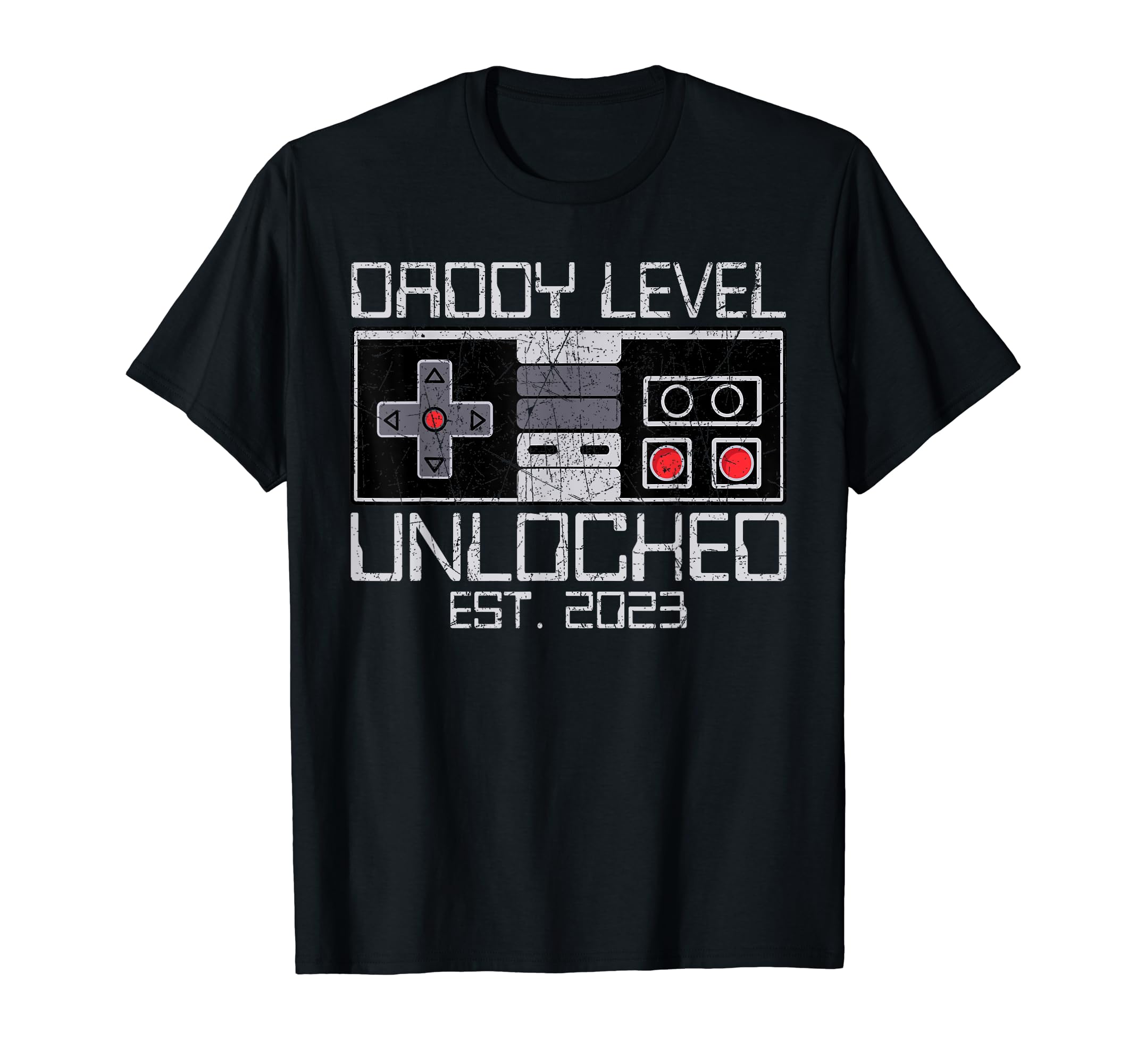 Daddy Level Unlocked 2023 Leveled Up T-Shirt - Novelty Apparel Men Women - T-Shirt, Sweatshirt, Hoodie