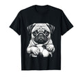 Fans Ball Mascot Black And White Dog T-Shirt - Custom Art Print Men Women - T-Shirt, Sweatshirt, Hoodie