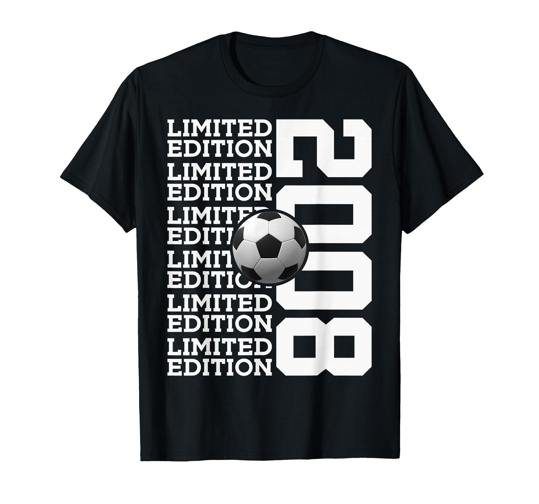 2008 Soccer 18Th Birthday T-Shirt - Trendy Graphic Men Women - T-Shirt, Sweatshirt, Hoodie