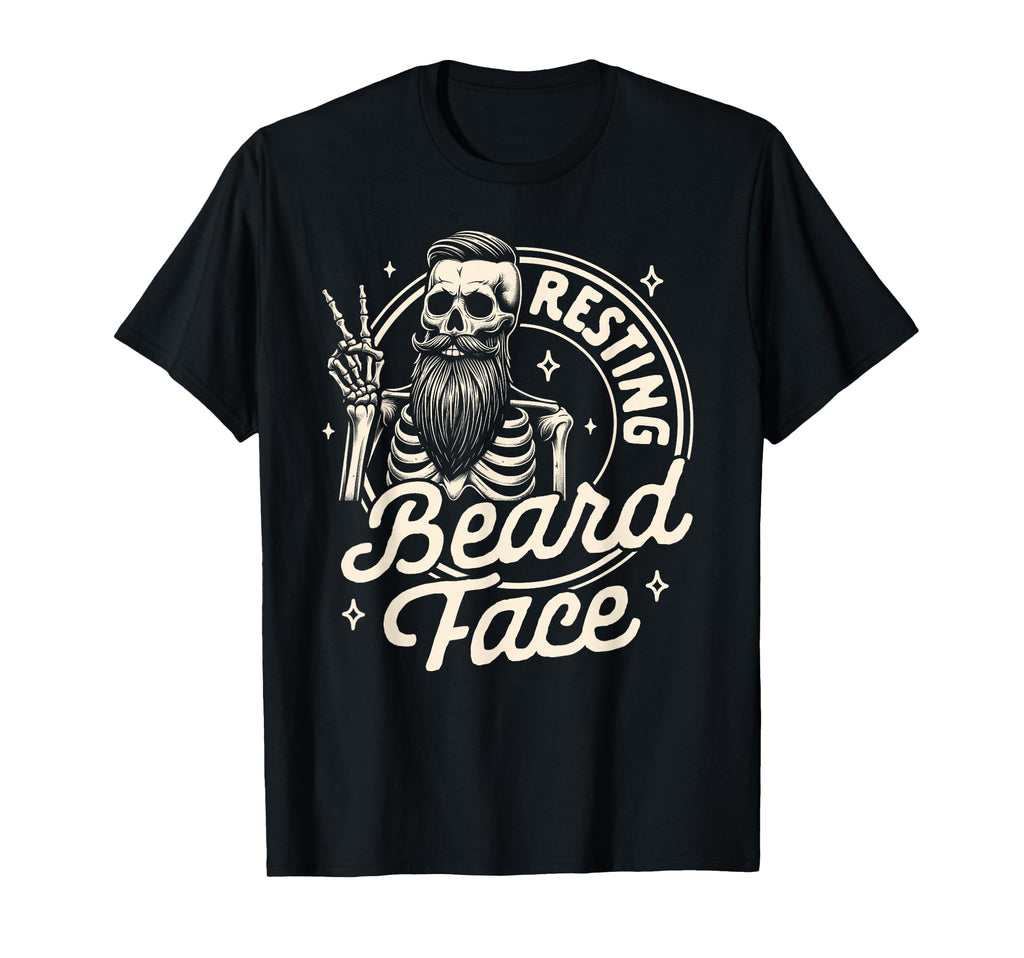 Bearded Dad Daddy Papa Fathers Day T-Shirt - Aesthetic Graphic for Adults - T-Shirt, Sweatshirt, Hoodie
