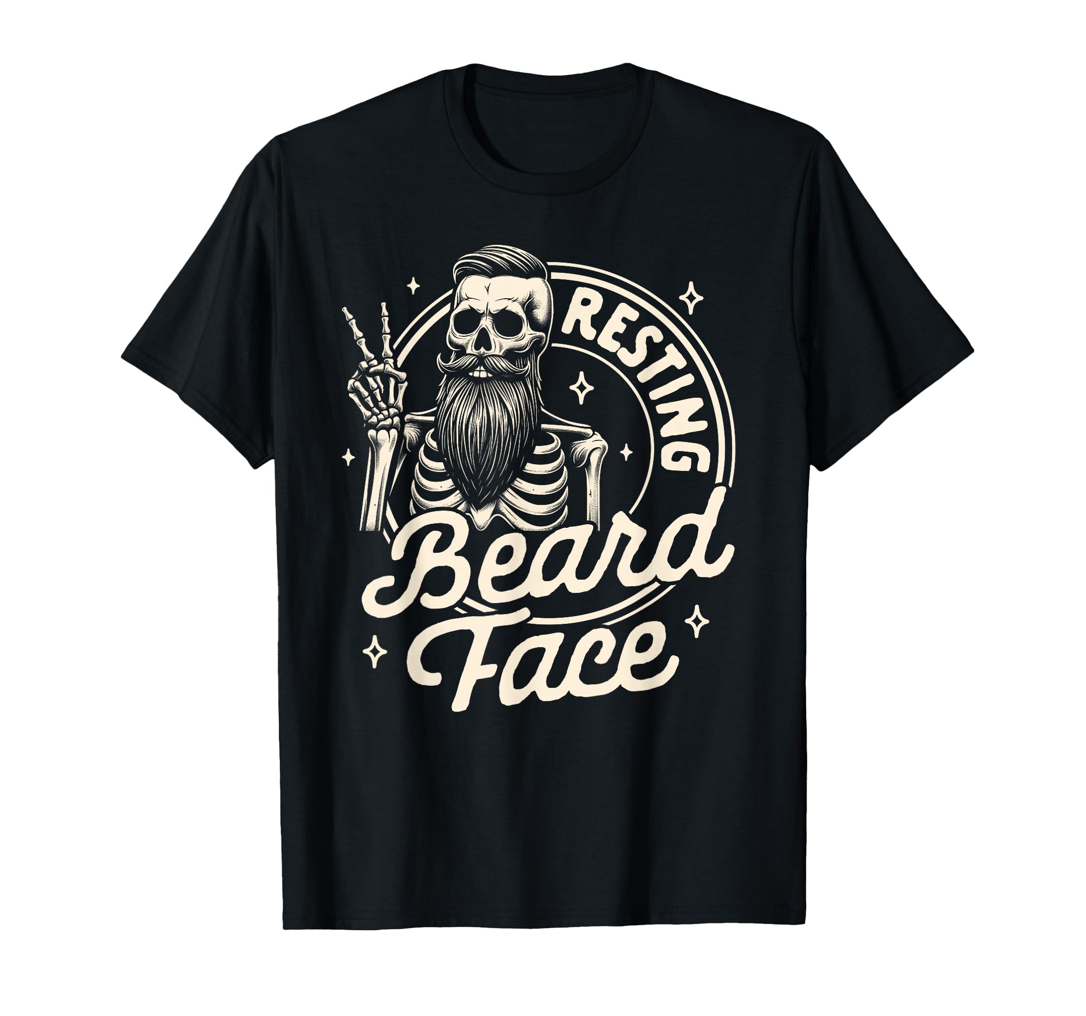 Bearded Dad Daddy Papa Fathers Day T-Shirt - Aesthetic Graphic for Adults - T-Shirt, Sweatshirt, Hoodie