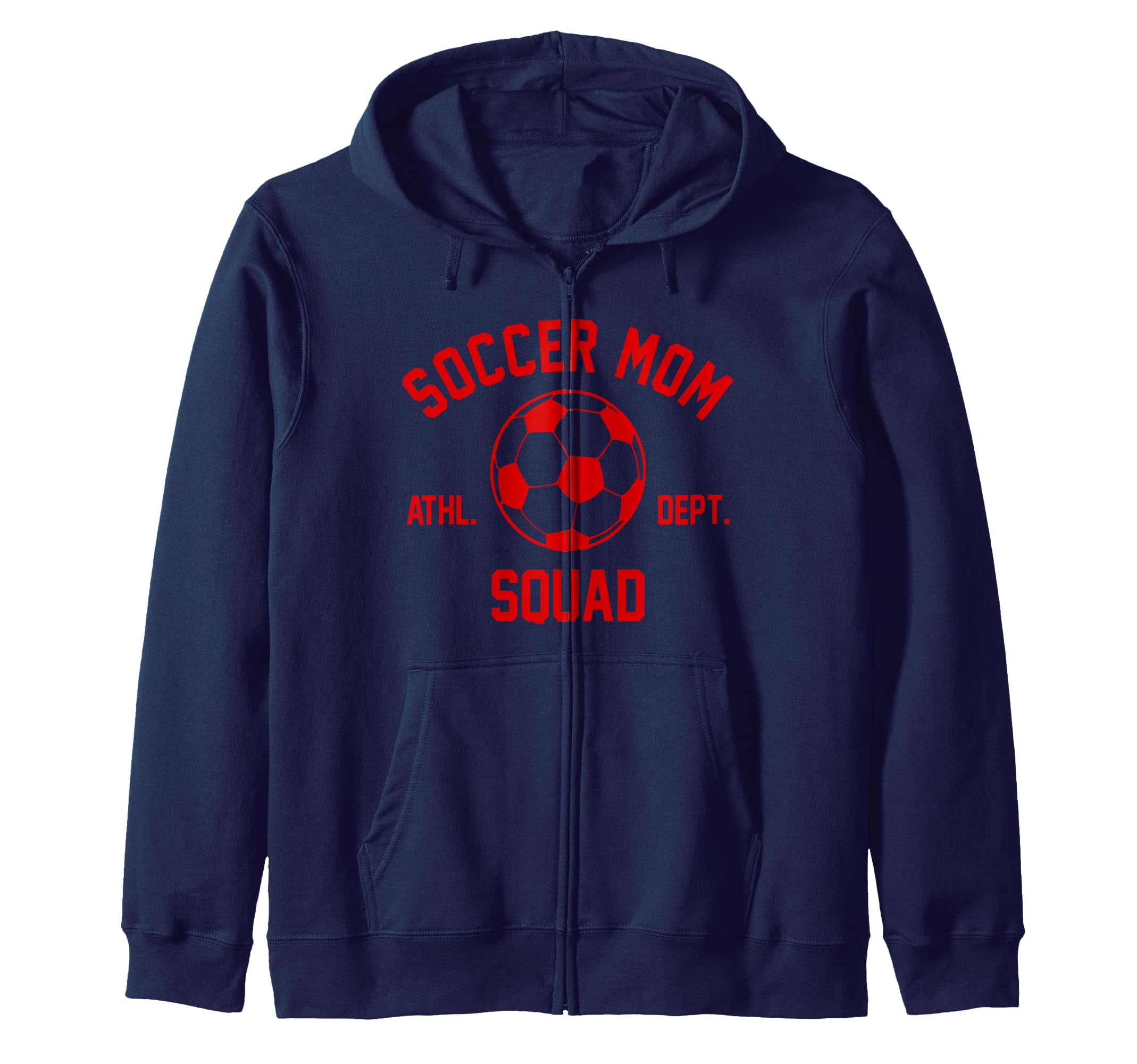 Soccer Mom Squad Gifts Hoodie - Novelty Apparel for Adults - T-Shirt, Sweatshirt, Hoodie