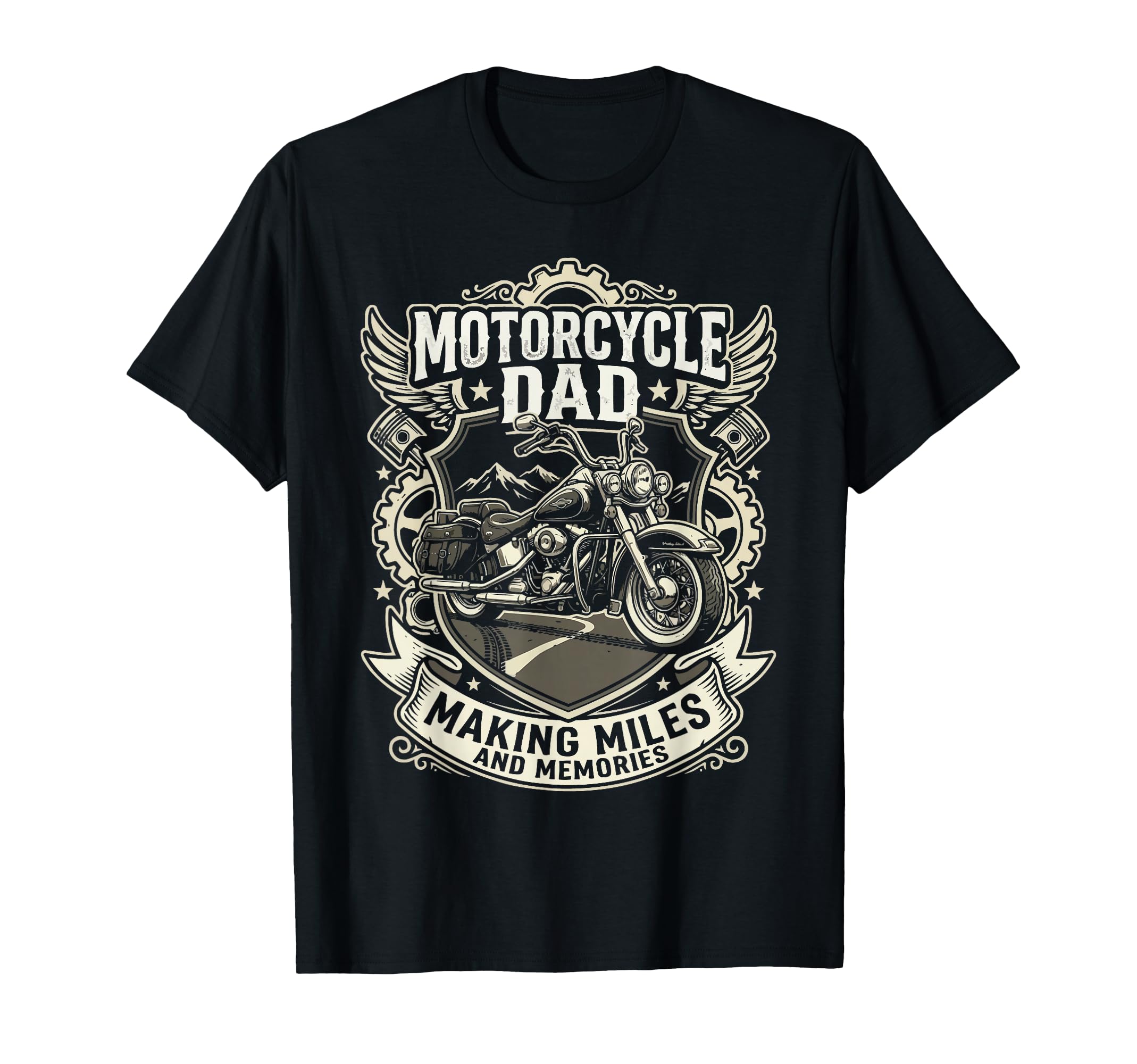 Motorcycle Dad Motorcyle Rider Daddy T-Shirt - Trendy Graphic Unisex - T-Shirt, Sweatshirt, Hoodie