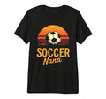 Proud Soccer Nana Funny Grandma Lover T-Shirt - Minimalist Print Unisex - T-Shirt, Sweatshirt, Hoodie