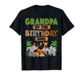 Wild Grandpa Birthday Zoo Safari Jungle T-Shirt - Graphic Print Unisex - T-Shirt, Sweatshirt, Hoodie