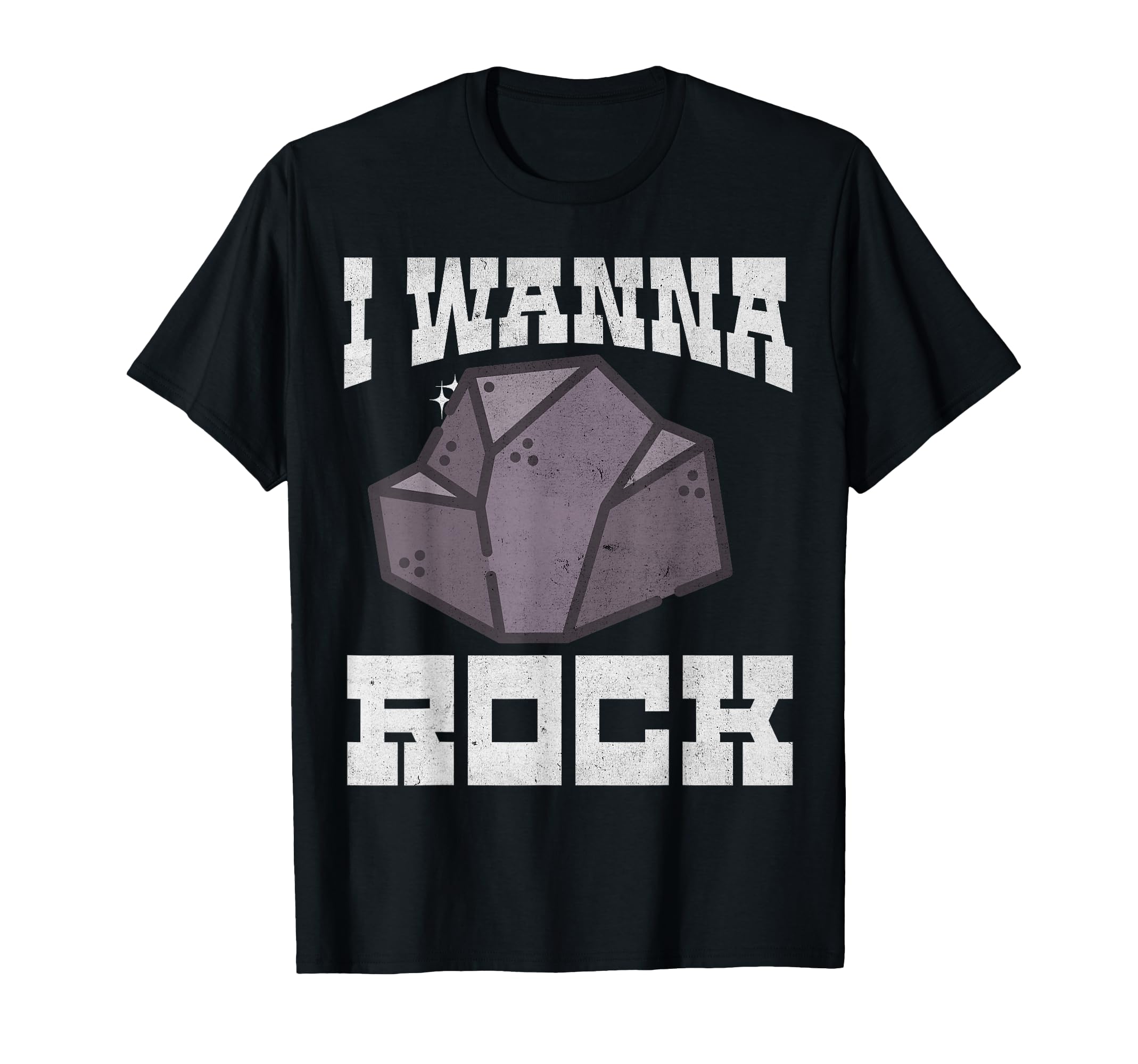 Funny I Wanna Rock Puns T Unique Dad T-Shirt - Aesthetic Graphic Men Women - T-Shirt, Sweatshirt, Hoodie