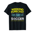 Funny Quotes 100 Soccer No Chance T-Shirt - Custom Art Print for Adults - T-Shirt, Sweatshirt, Hoodie