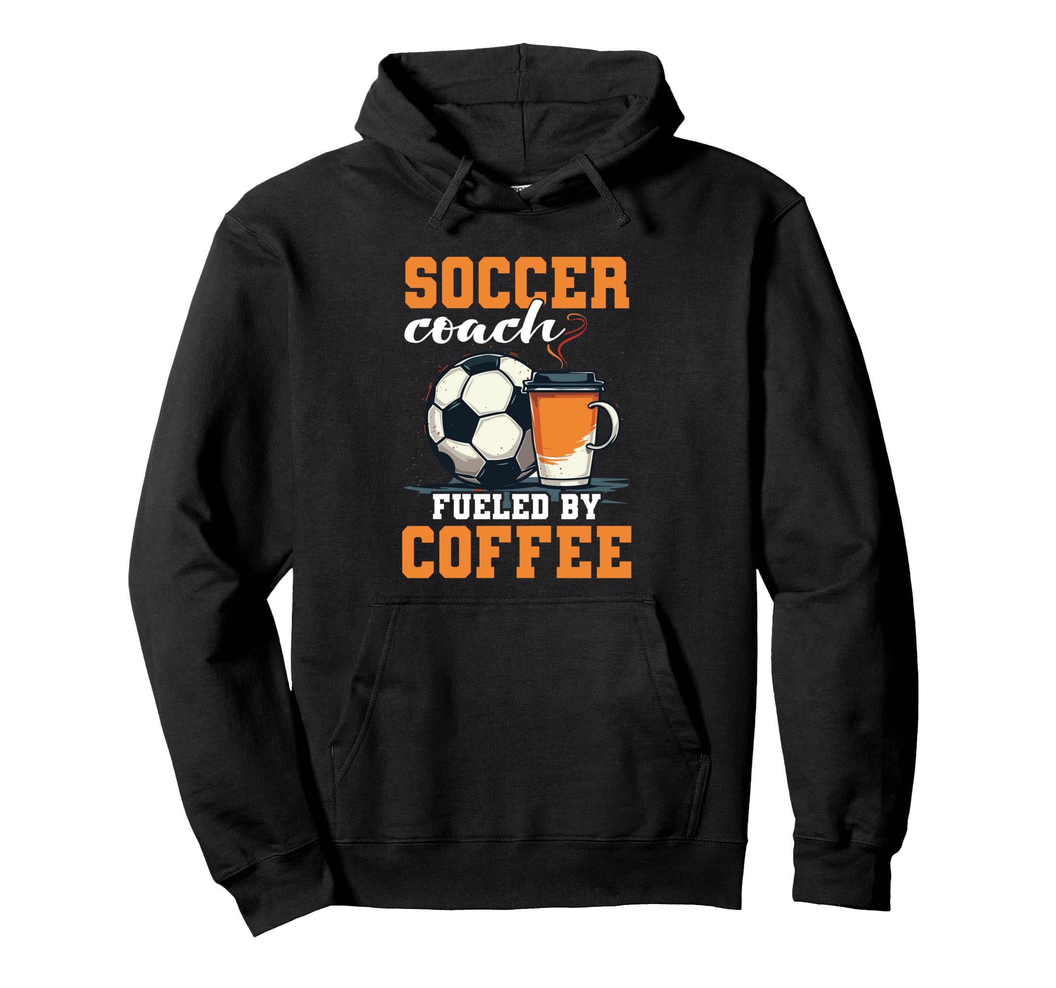 Coaching Soccer Dad Coach Soccer Coach Hoodie - Custom Art Print Unisex - T-Shirt, Sweatshirt, Hoodie