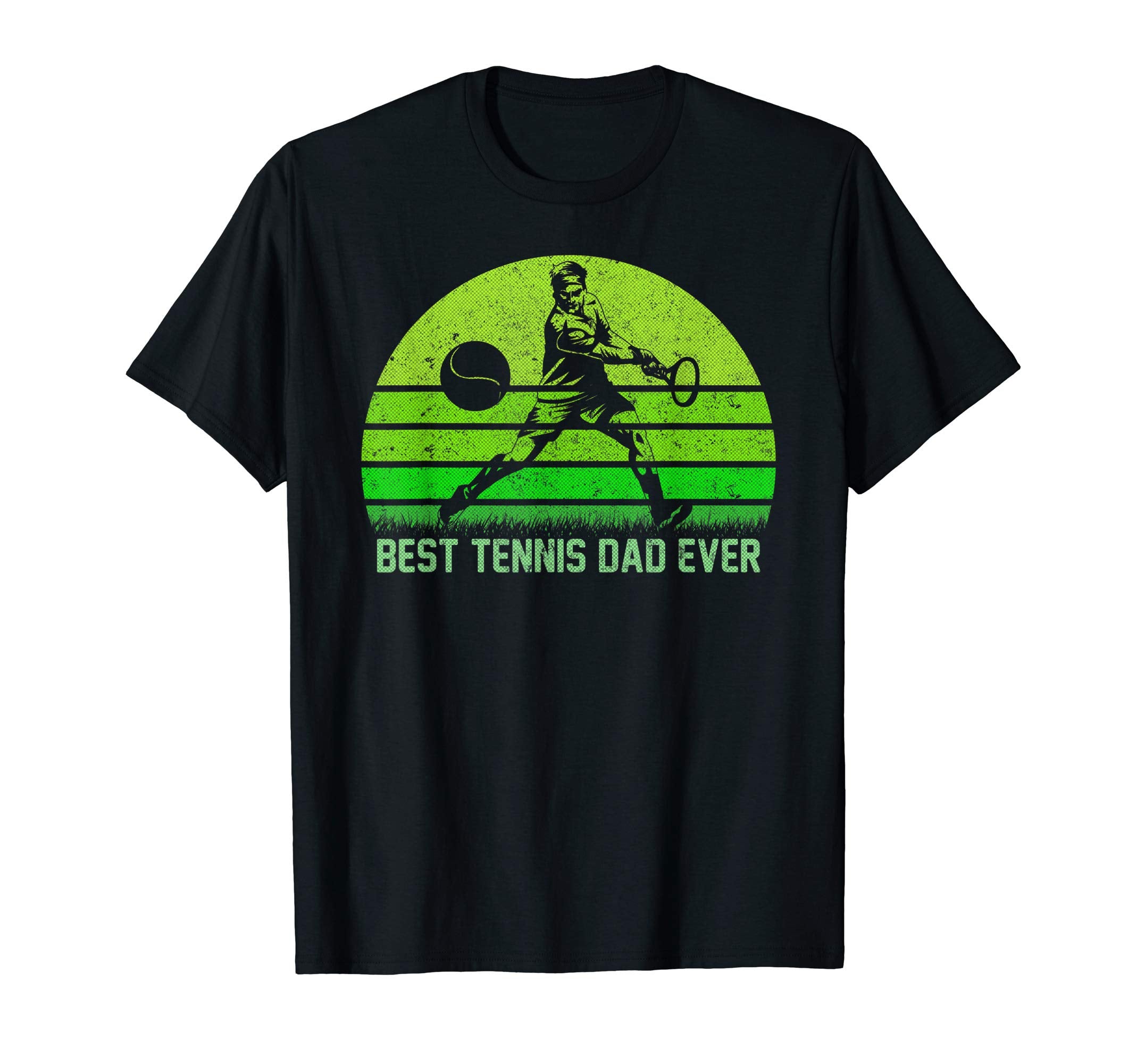 Mens Best Tennis Dad Ever Funny T-Shirt - Trendy Graphic for Adults - T-Shirt, Sweatshirt, Hoodie