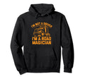 Trucker Driving Dad Trucker Father Hoodie - Custom Art Print Men Women - T-Shirt, Sweatshirt, Hoodie