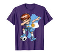 Dabbing Soccer Argentina Jersey T-Shirt - Streetwear Style Men Women - T-Shirt, Sweatshirt, Hoodie