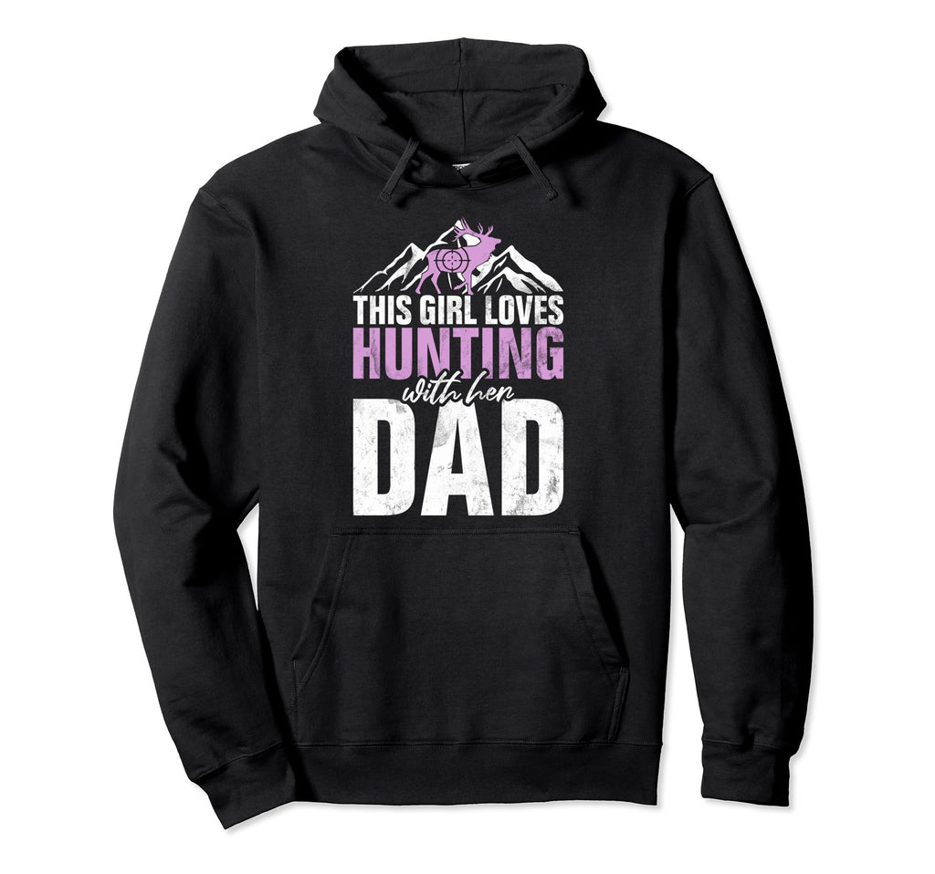 This Loves Hunting Her Dad Partners Hoodie - Custom Art Print for Adults - T-Shirt, Sweatshirt, Hoodie