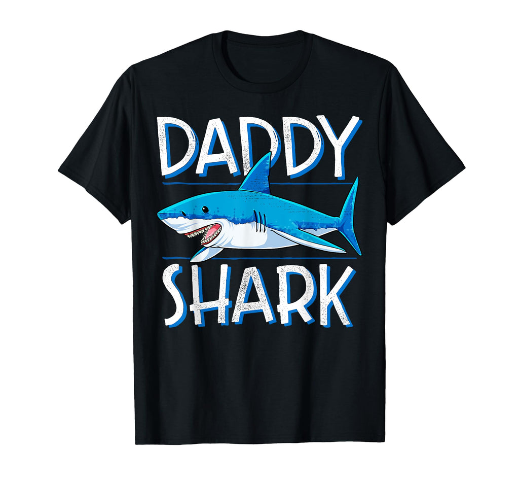 Daddy Shark Fathers Day Gifts Family T-Shirt - Unique Graphic Men Women - T-Shirt, Sweatshirt, Hoodie