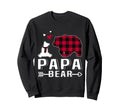 Red Plaid Buffalo Dad Daddy Papa Sweatshirt - Streetwear Style for Adults - T-Shirt, Sweatshirt, Hoodie