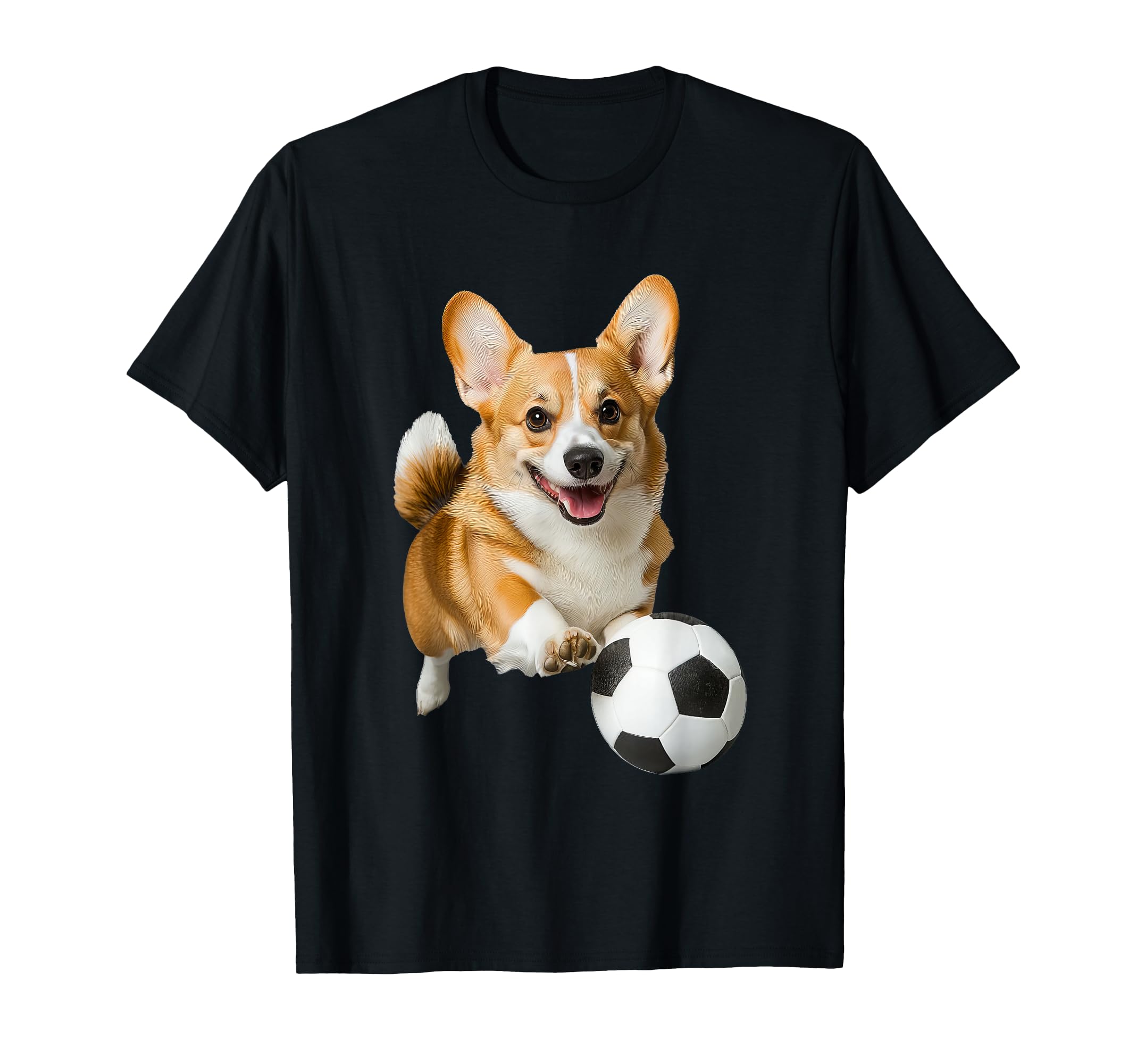 Dogs Soccer Football T-Shirt - Novelty Apparel for Adults - T-Shirt, Sweatshirt, Hoodie