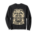 Biker 1984 Ride Birthday Motorcycle Sweatshirt - Graphic Print Men Women - T-Shirt, Sweatshirt, Hoodie