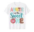 Auntie Sweet One 1St Birthday Donut T-Shirt - Graphic Print for Adults - T-Shirt, Sweatshirt, Hoodie