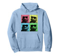 Bearded Dragon Pop Art Funny Lizard Hoodie - Unique Graphic for Adults - T-Shirt, Sweatshirt, Hoodie
