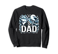 Dad Wolf Bald Eagle American Flag Sweatshirt - Aesthetic Graphic Men Women - T-Shirt, Sweatshirt, Hoodie
