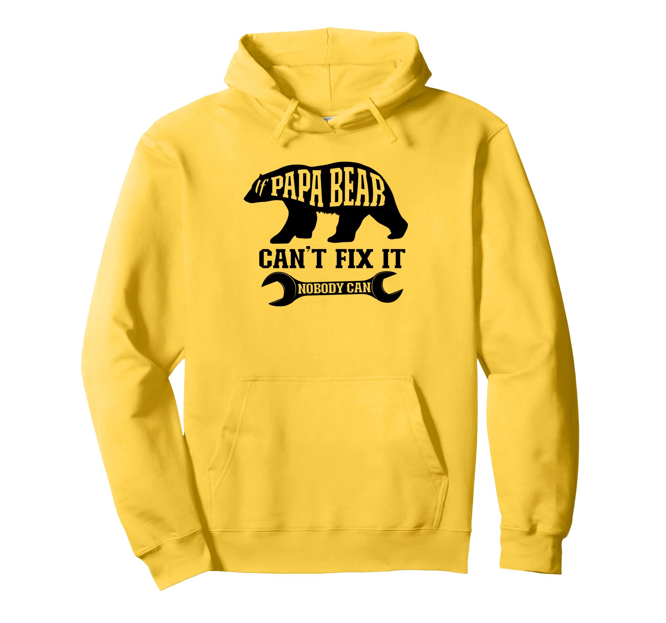 If Papa Bear Cant Fix It Nobody Can Hoodie - Unique Graphic Men Women - T-Shirt, Sweatshirt, Hoodie
