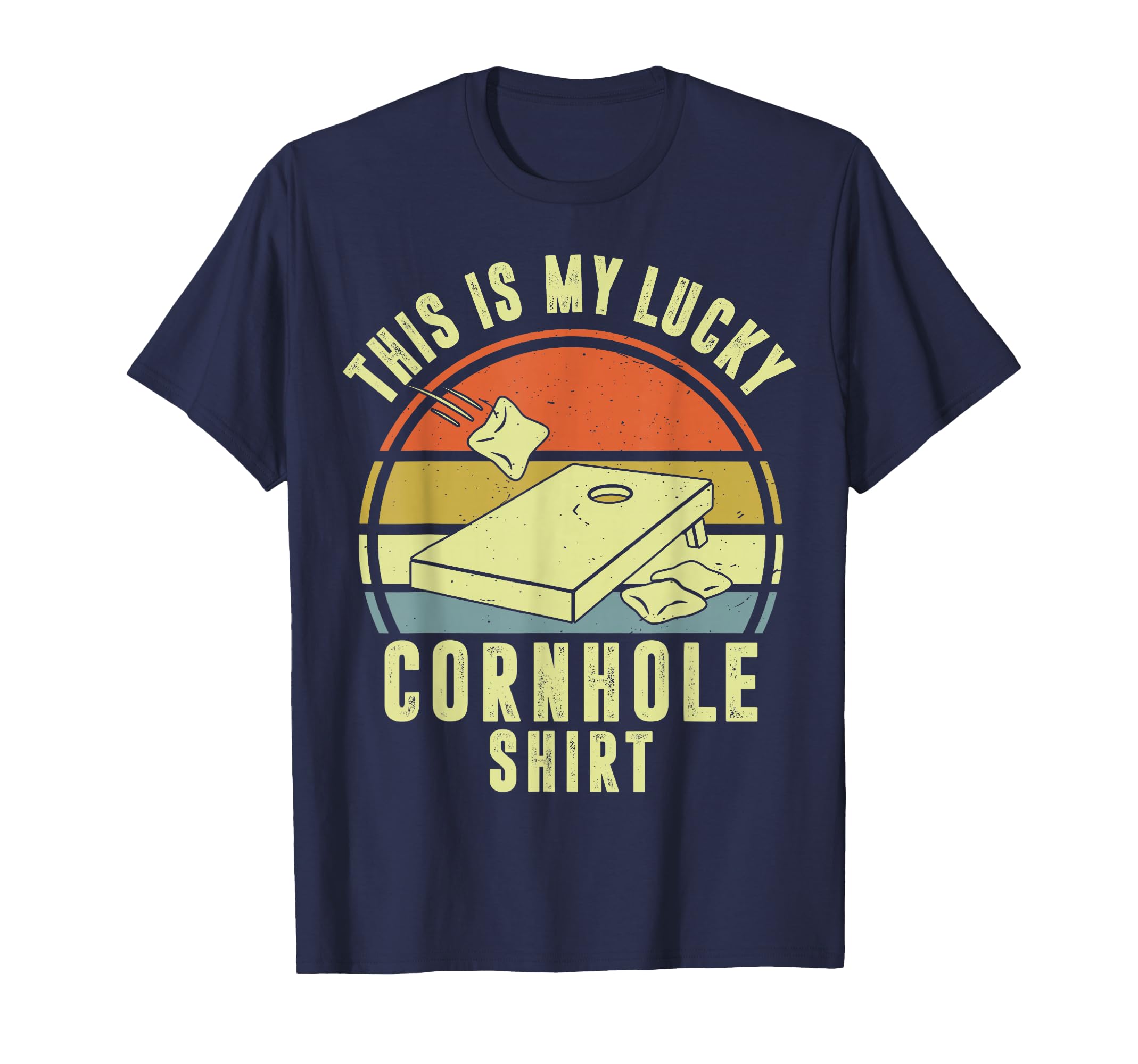 This Is My Lucky Cornhole Daddy Team T-Shirt - Graphic Print for Adults - T-Shirt, Sweatshirt, Hoodie