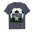 Soccer Field Veteran Soccer Mom T-Shirt - Minimalist Print Unisex - T-Shirt, Sweatshirt, Hoodie