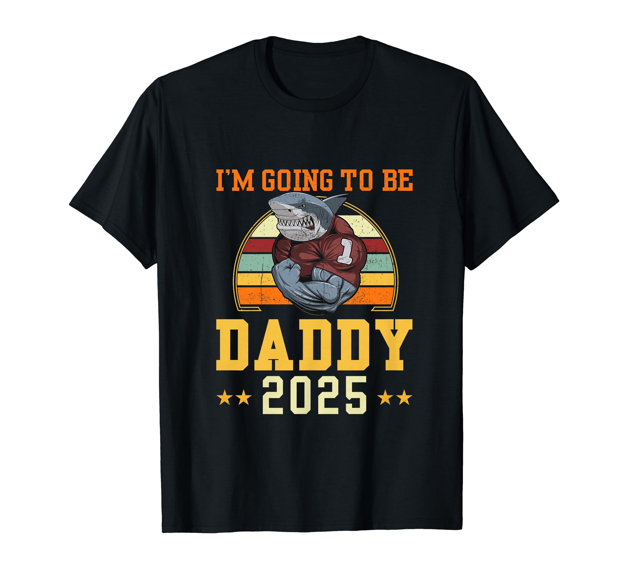 Im Going To Be Daddy 2025 I Leveled T-Shirt - Minimalist Print for Adults - T-Shirt, Sweatshirt, Hoodie
