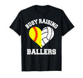 Busy Raising Ballers Softball T-Shirt - Streetwear Style for Adults - T-Shirt, Sweatshirt, Hoodie