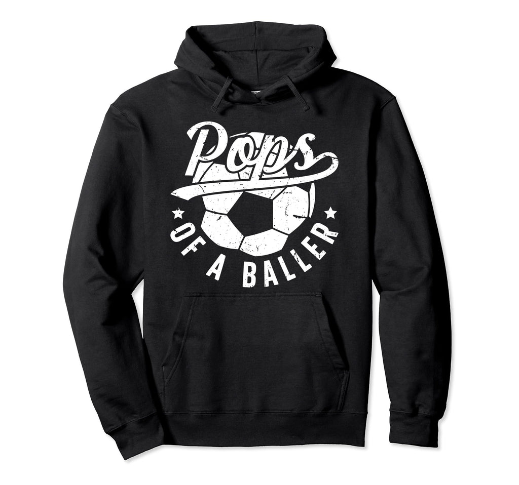 Pops Baller Soccer Pops Soccer Player Hoodie - Custom Art Print for Adults - T-Shirt, Sweatshirt, Hoodie
