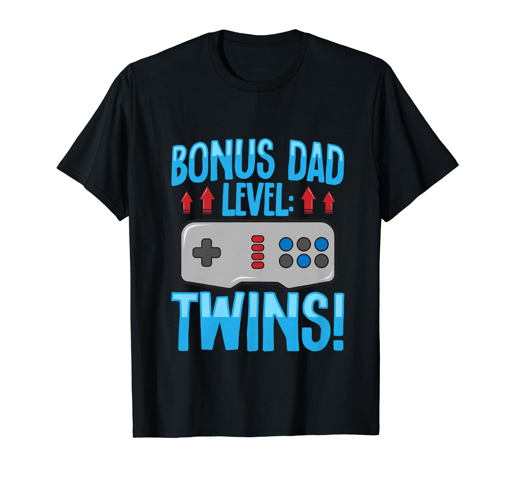 Gaming Twin Dad Bonus Level Gamer T-Shirt - Aesthetic Graphic Men Women - T-Shirt, Sweatshirt, Hoodie