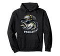 Big Mouth Bass Fish Frenzy Dad Hoodie - Fun Novelty Design for Adults - T-Shirt, Sweatshirt, Hoodie