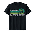 Father Mows Best Lawn Care Dad Mowing T-Shirt - Trendy Graphic Men Women - T-Shirt, Sweatshirt, Hoodie