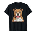 Artistic Staffy Nanny Dog Staffordshire T-Shirt - Novelty Apparel Unisex - T-Shirt, Sweatshirt, Hoodie