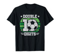 Soccer Birthday 10 Year Old Double T-Shirt - Aesthetic Graphic Unisex - T-Shirt, Sweatshirt, Hoodie