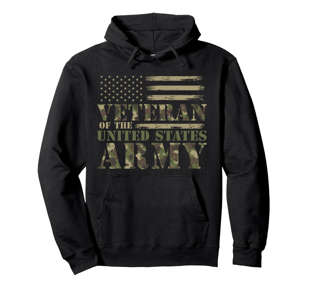 Veteran United States Army Camouflage Us Hoodie - Streetwear Style Unisex - T-Shirt, Sweatshirt, Hoodie