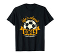 Lifes About Goals And Assists I Soccer T-Shirt - Trendy Graphic Men Women - T-Shirt, Sweatshirt, Hoodie